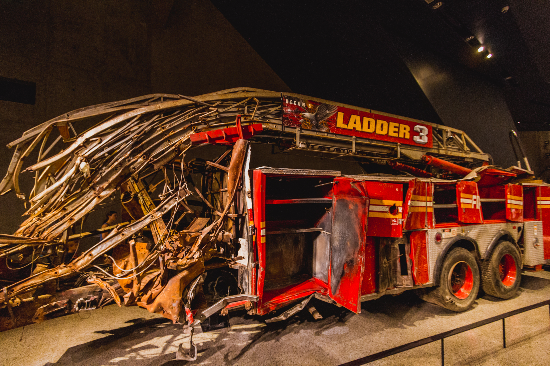 9/11 Memorial and Museum - FDNY Ladder 3 - Nathan Adler/RiverScene