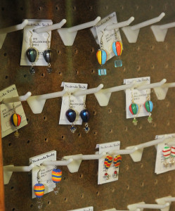 Balloon jewelry sits on display at the Havasu Festival Balloon Store. Jillian Danielson/RiverScene 