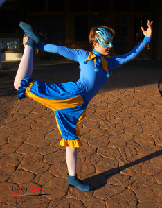 Abigail Hunt will perform as Acrobatic Jester at Lake Havasu's first Renaissance Faire. Jillian Danielson/RiverScene 