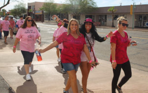 Participants walk during Strides For Hope during Denise's Day. Jillian Danielson/RiverScene 