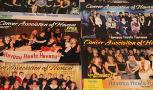 Cancer Association brochures from over the years. Jillian Danielson/RiverScene 