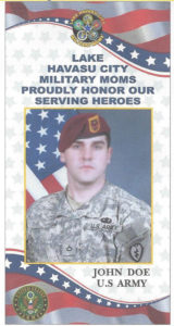 An example of a banner by Southside signs. photo courtesy Military Moms 