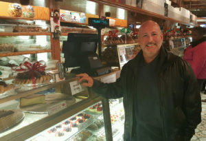 Chef John poses for a photo at a New York bakery. Photo courtesy John Andreola 