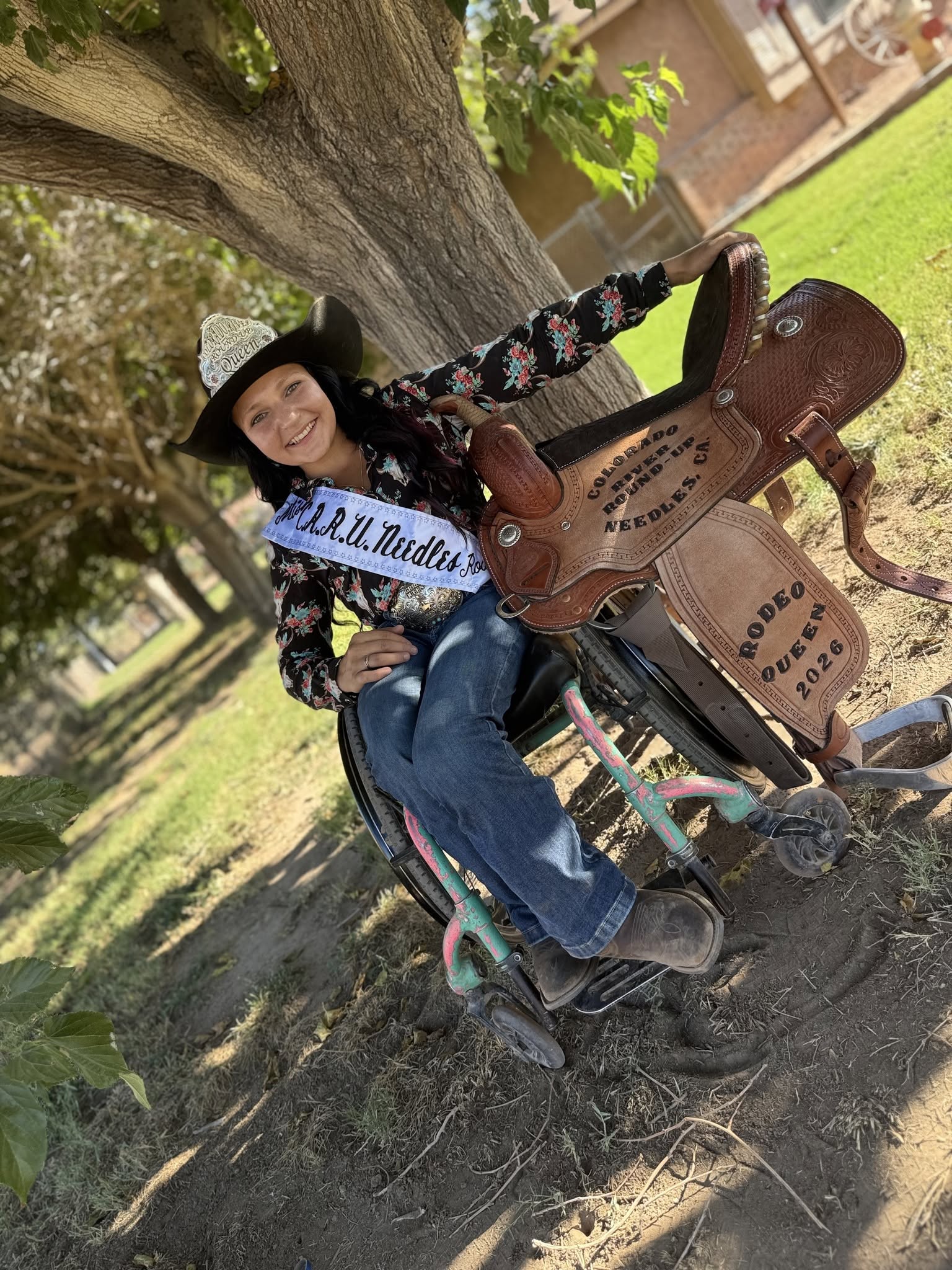 Alyssa Tudor, Colorado River Round Up Needles Rodeo Queen