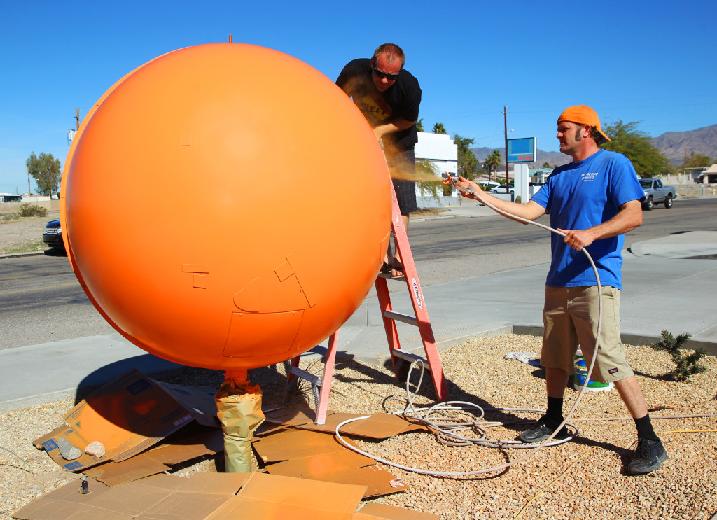 The Orange Ball is Back