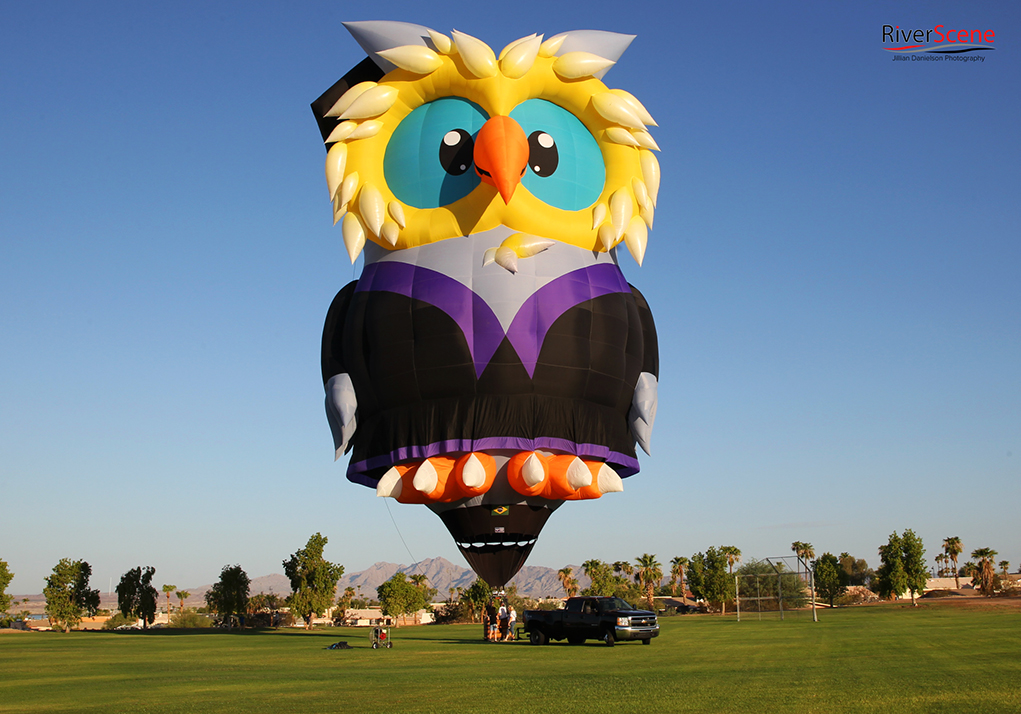 Meet Havasu’s Newest Hot Air Balloon, “Owlbert Eyenstein”