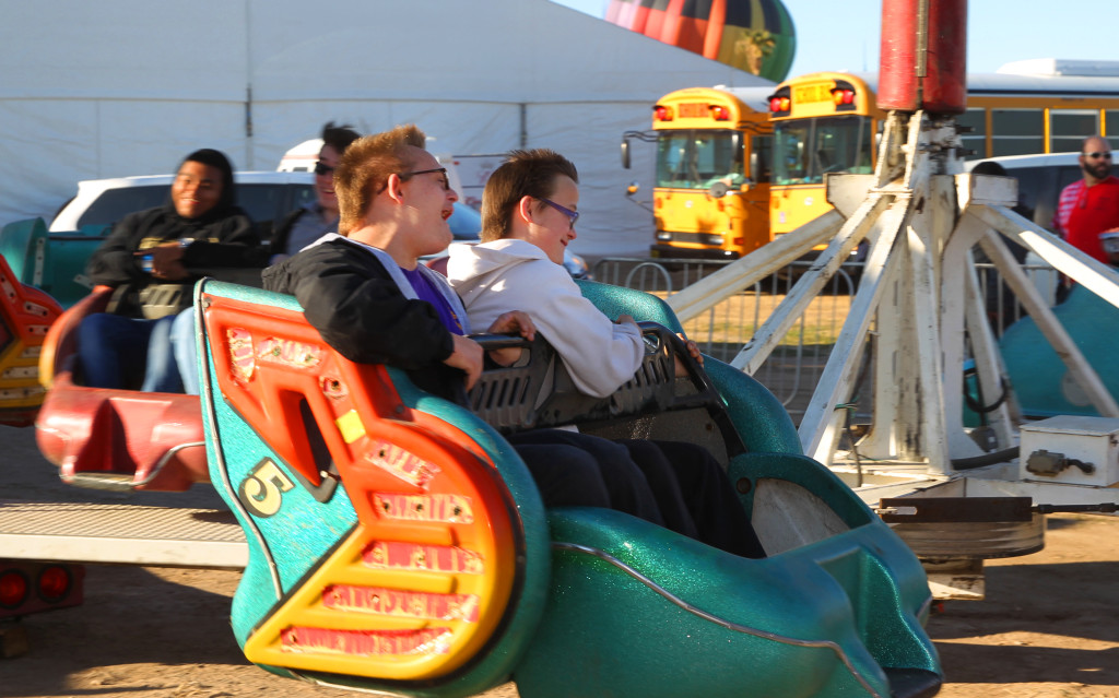 Special Pairing At Balloon Fest, Students Enjoy Carnival Day