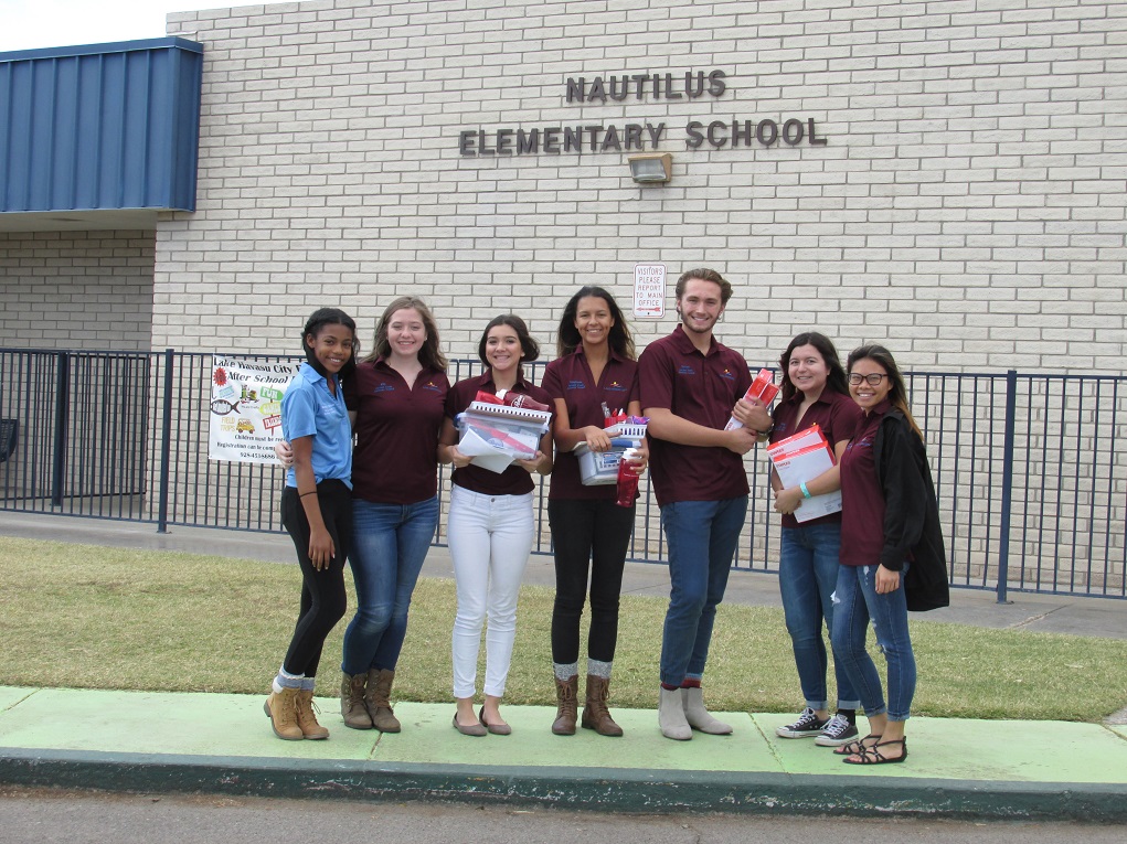 Youth Council Greets New Teachers With Care Packages During Outreach