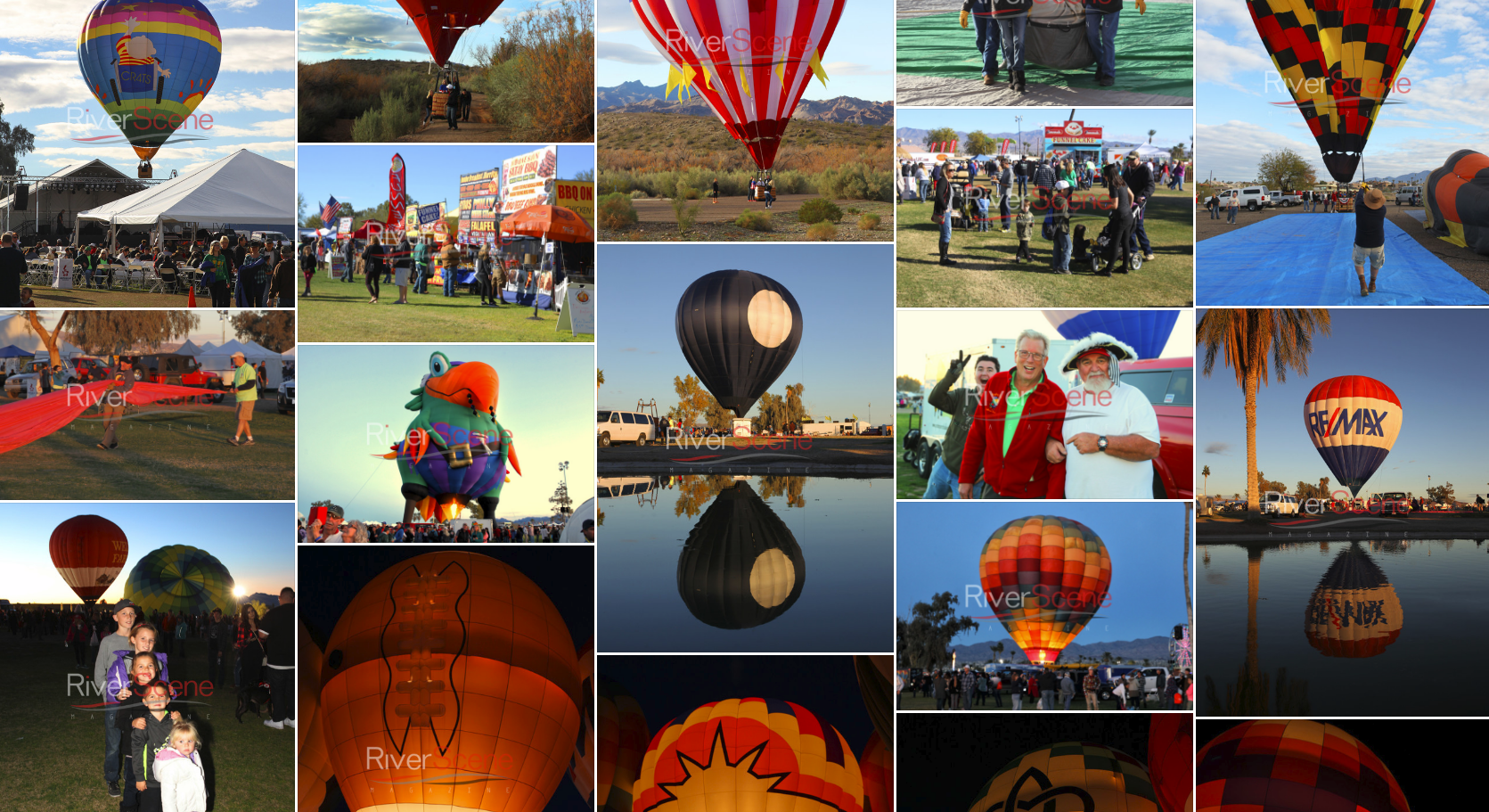 RiverScene Balloon Photo Gallery