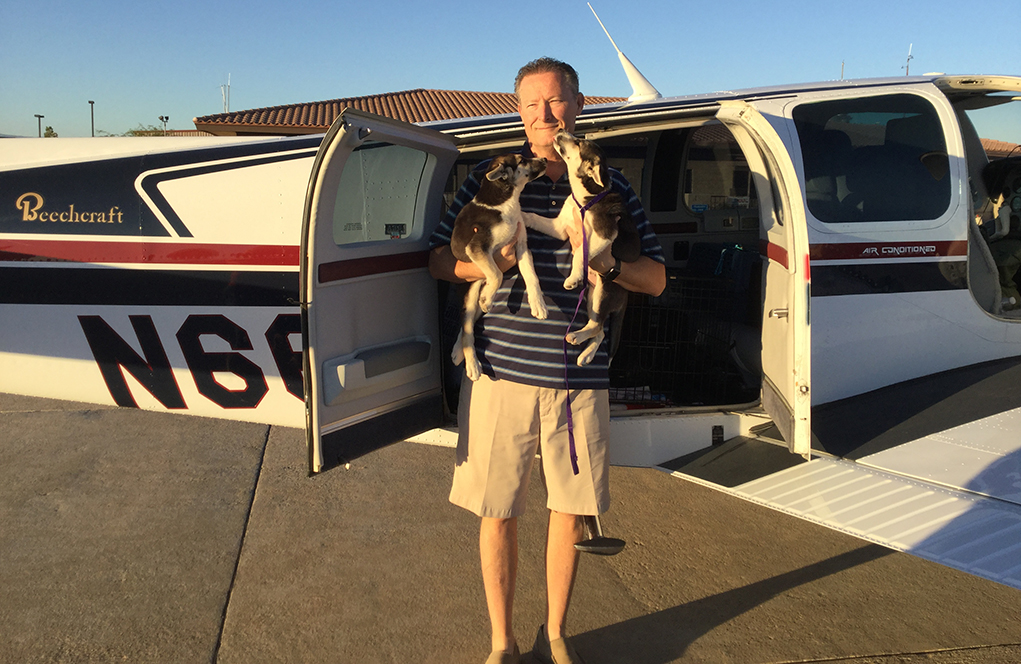 CITIZEN SPOTLIGHT: Don Clark, Local Pilot Transports Dogs In Need