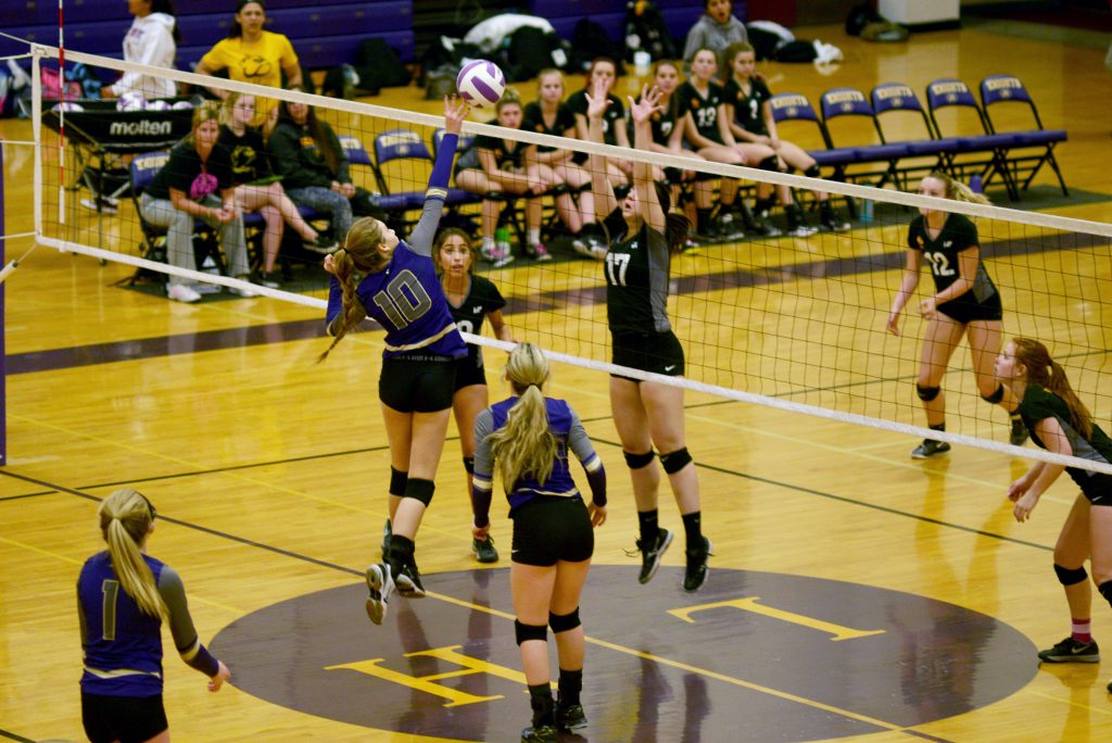 Mixed Bag At LHHS Volleyball Match