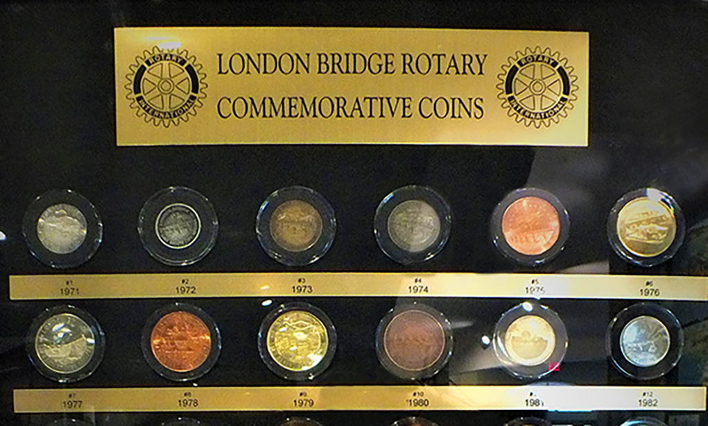 The London Bridge Rotary Club Commemorative Coin: A Piece of Local History