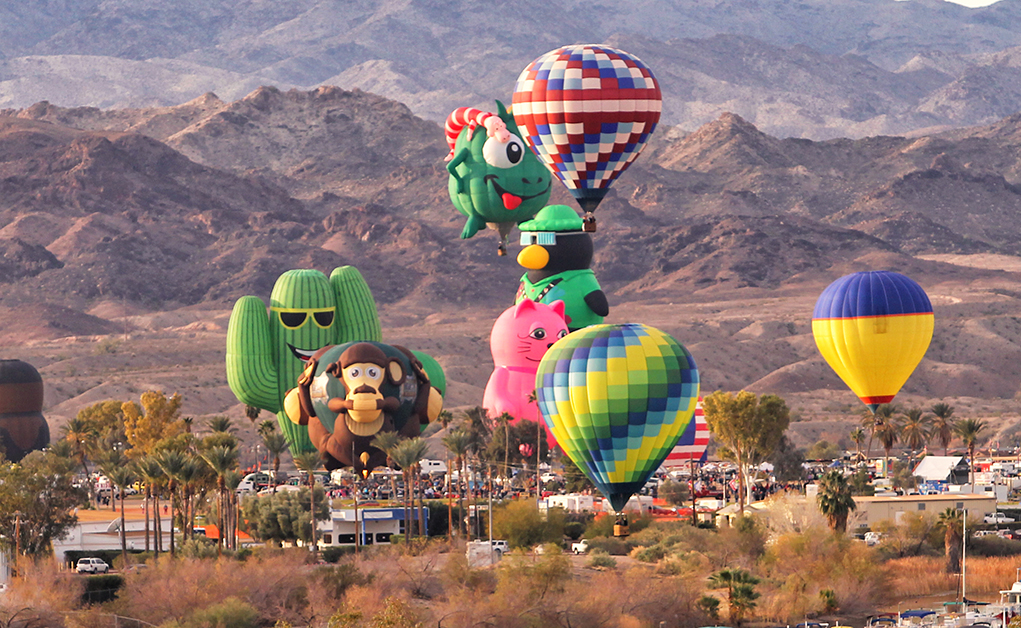 Havasu Balloon Festival and Fair: New Shapes, Same Fun