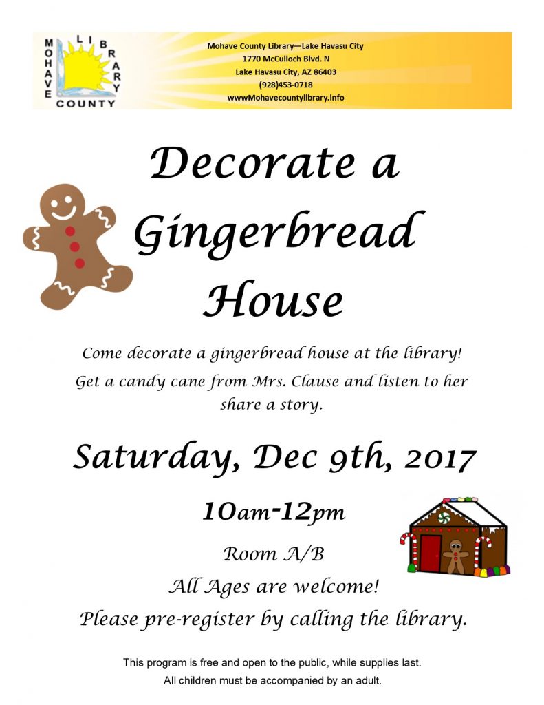 Decorate a Gingerbread House