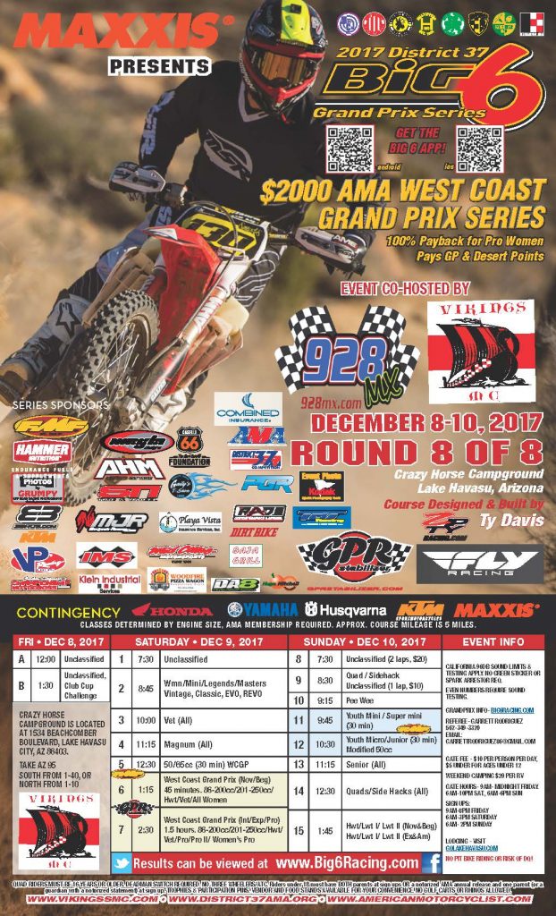 AMA Big 6 Grand Prix Saturday