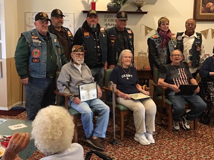 American Legion Honors Veterans At Prestige Assisted Living