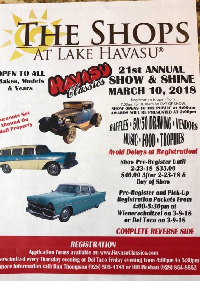 Havasu Classics 21st Annual Show and Shine