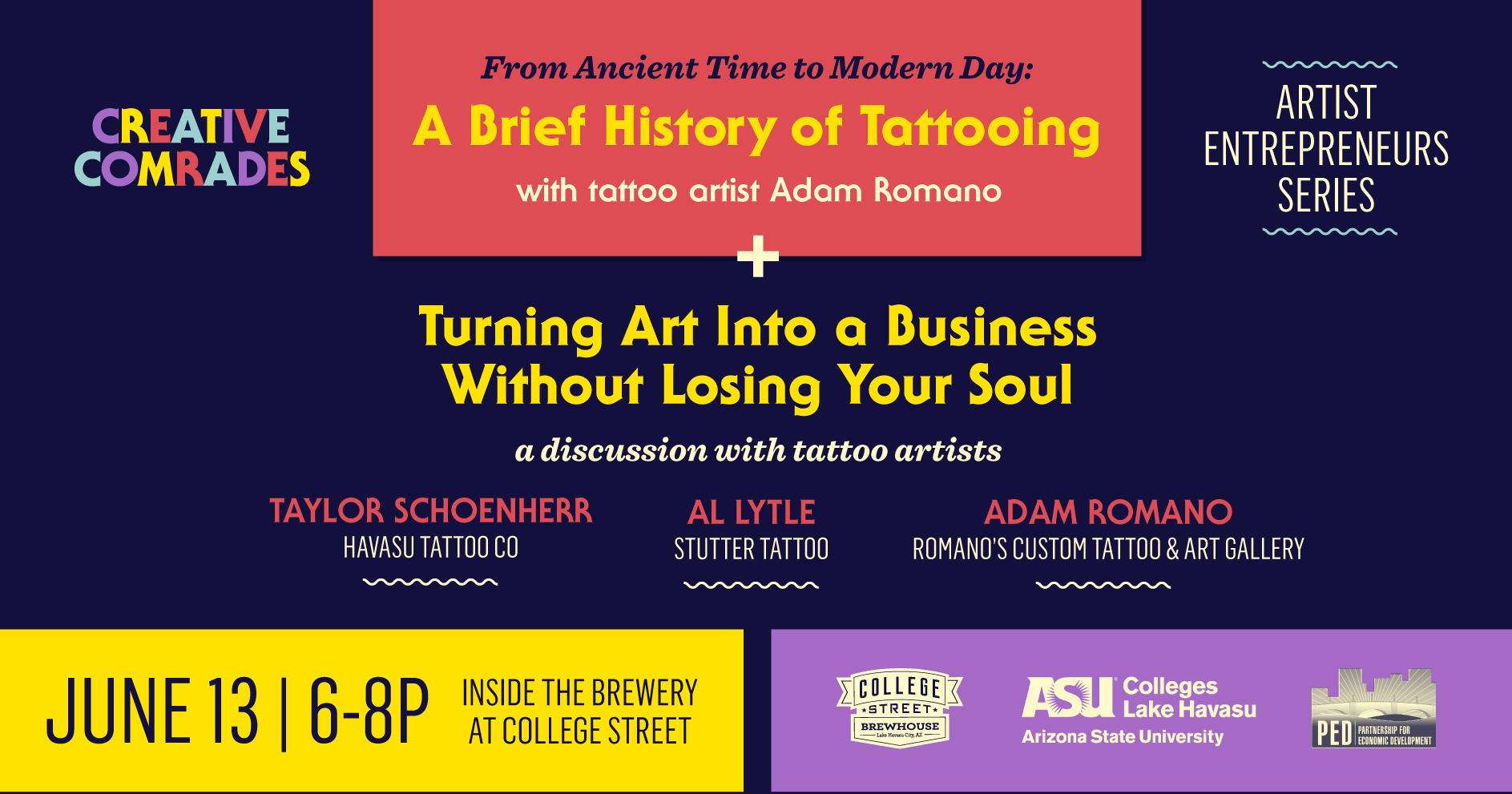 Creative Comrades | A Brief History of Tattooing & Turning Art Into a Business Without Losing Your Soul