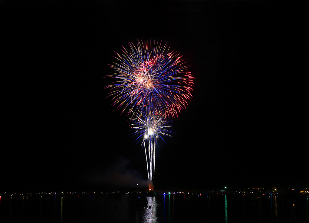 4th of July Fireworks over Lake Havasu