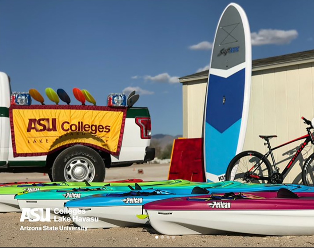 ASU At Lake Havasu Beach Hut Awaits Students