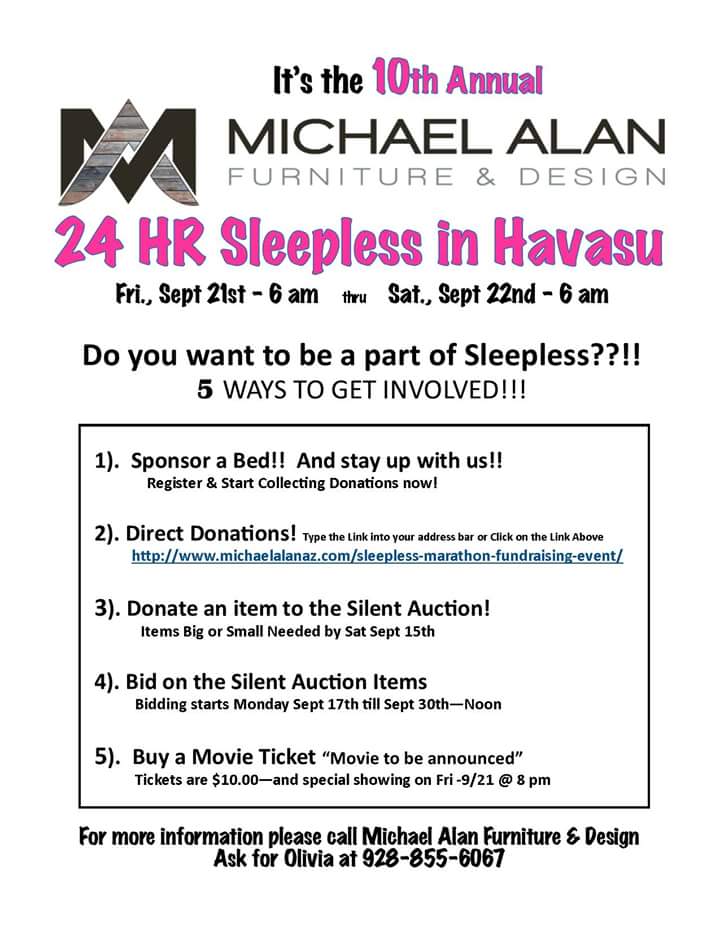 Michael Alan 24 Hr Sleepless in Havasu
