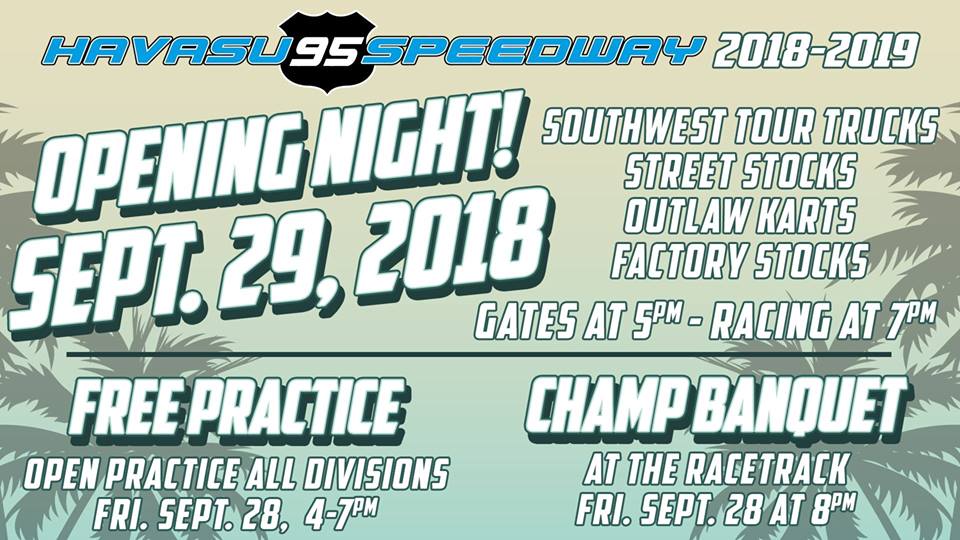 Havasu 95 Speedway Opening Night