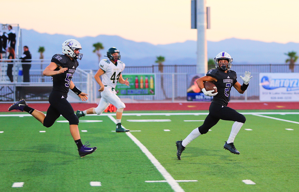 LHHS’s Fighting Knights Win 36th Golden Shovel Game!