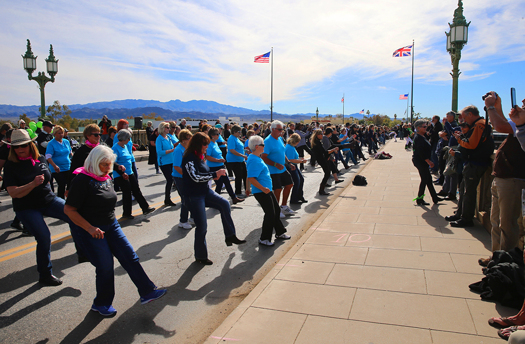 Line Dance On The Bridge Photo Gallery