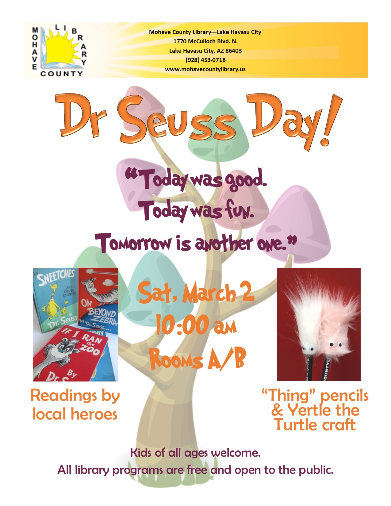 Dr. Seuss Day
