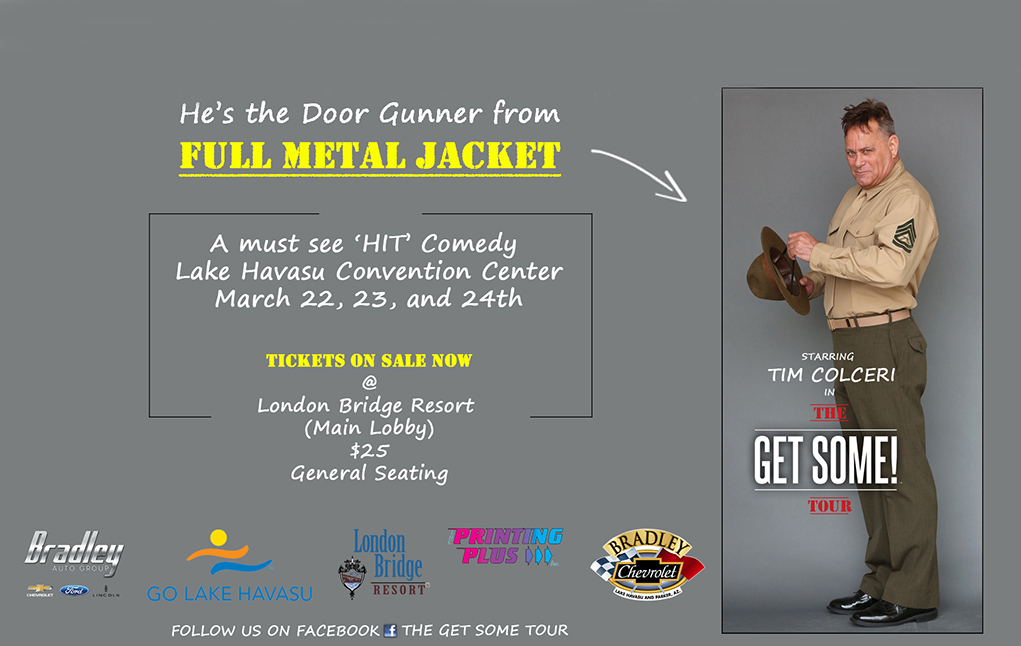 ‘Full Metal Jacket’ Inspired ‘Get Some!’ Comedy Tour Comes To Town