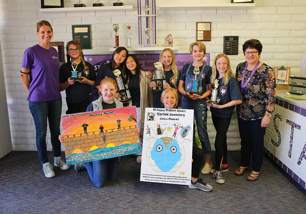 Starline Elementary Gifted Students Win State Competition, Heading for Nationals