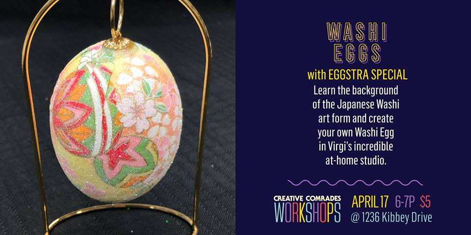 Creative Comrades Workshop Washi Eggs With Eggstra Special