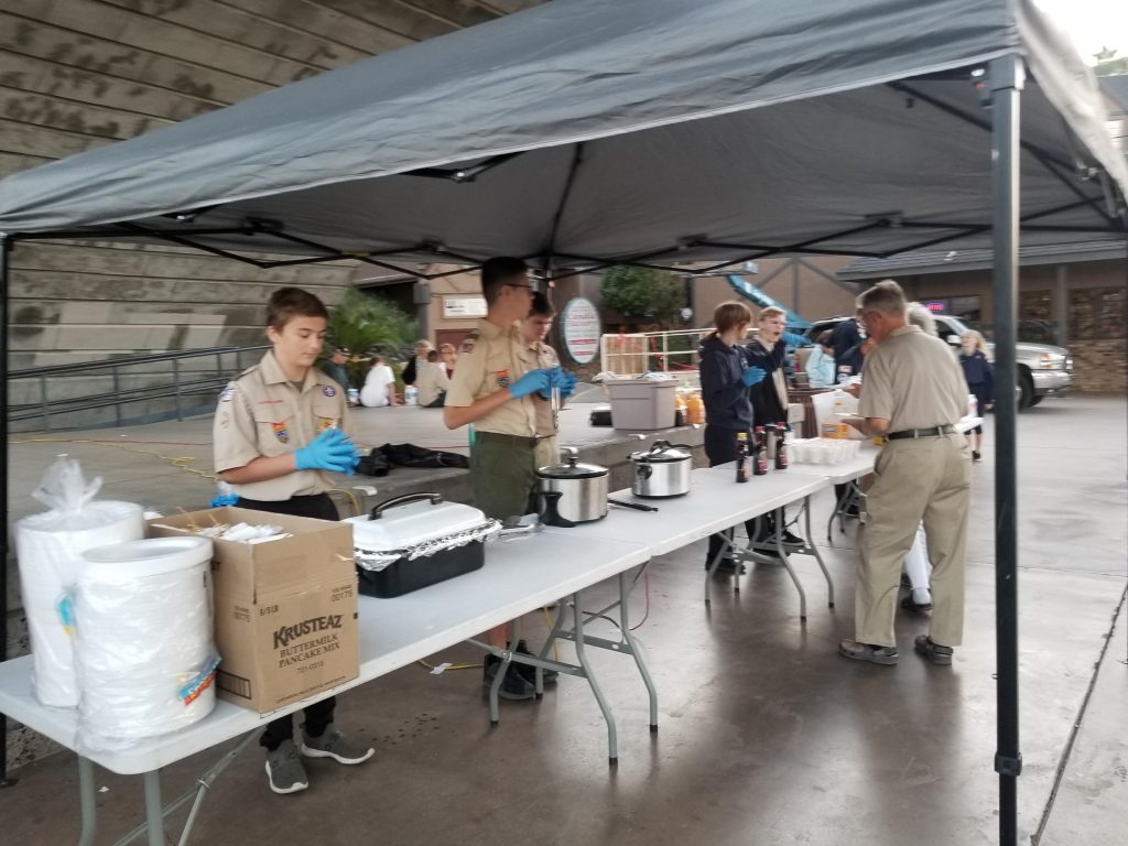 Lake Havasu Boy Scouts, Sea Scouts Serve Pancake Breakfast To 300
