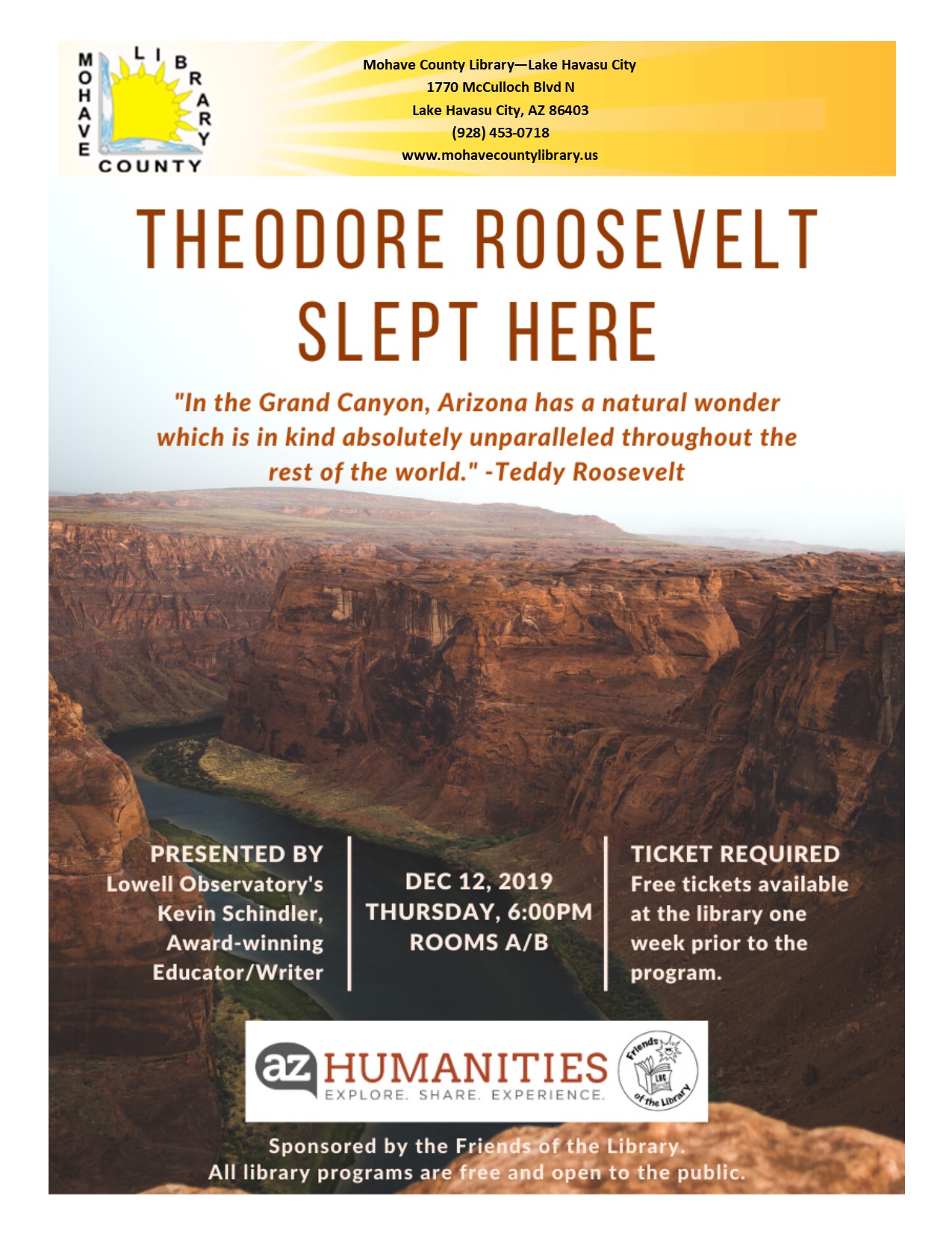 Theodore Roosevelt Slept Here