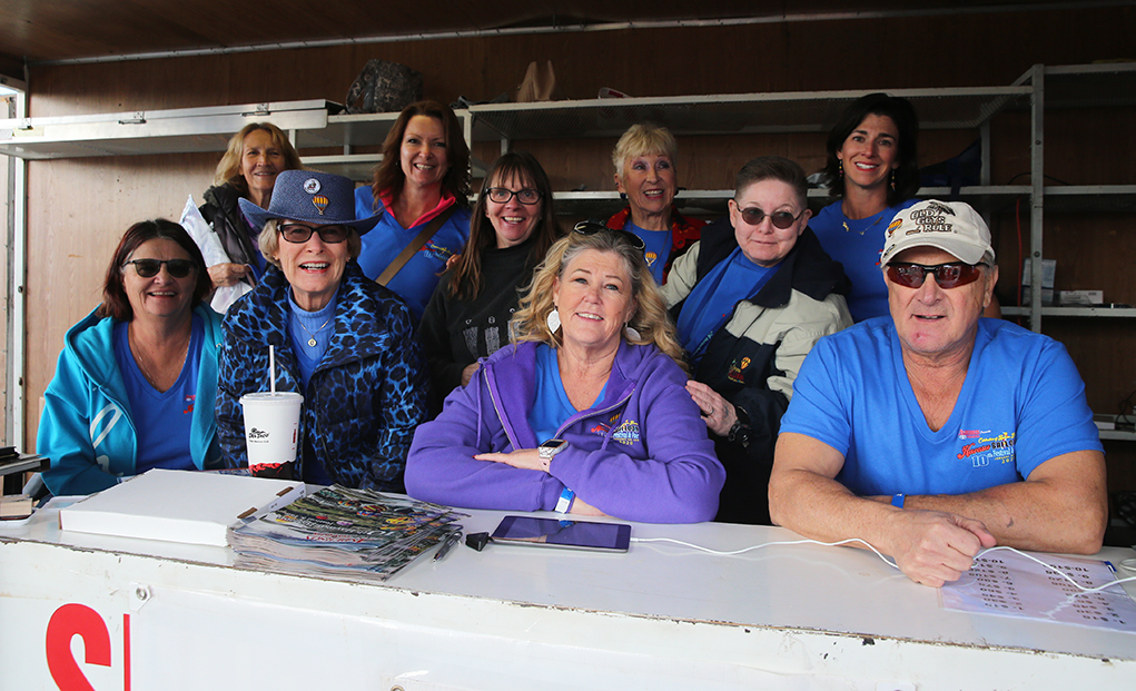 Local Volunteers Come Together To Support Balloonists During Festival – Other Volunteers Work To Make It Happen