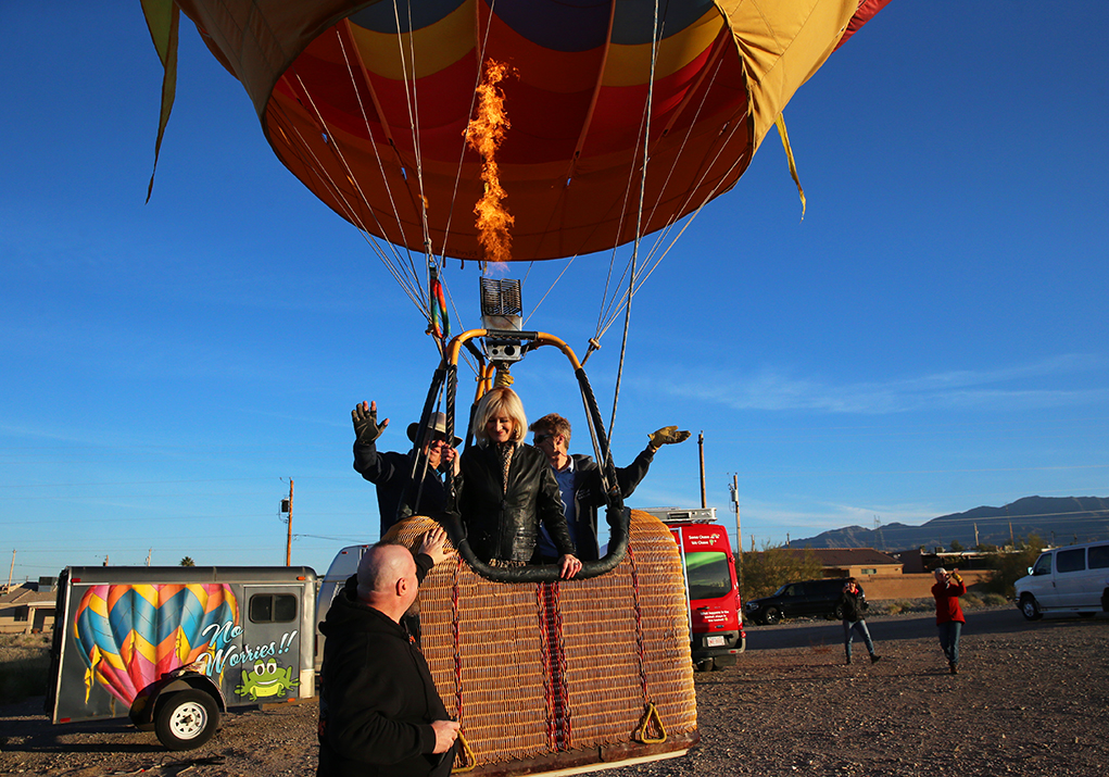 Special Passengers Treated To A Skyward Ride Of A Lifetime Wednesday