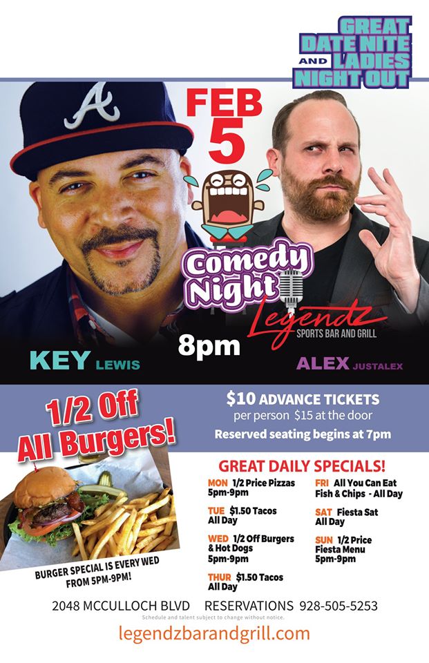 Comedy Night at Legendz