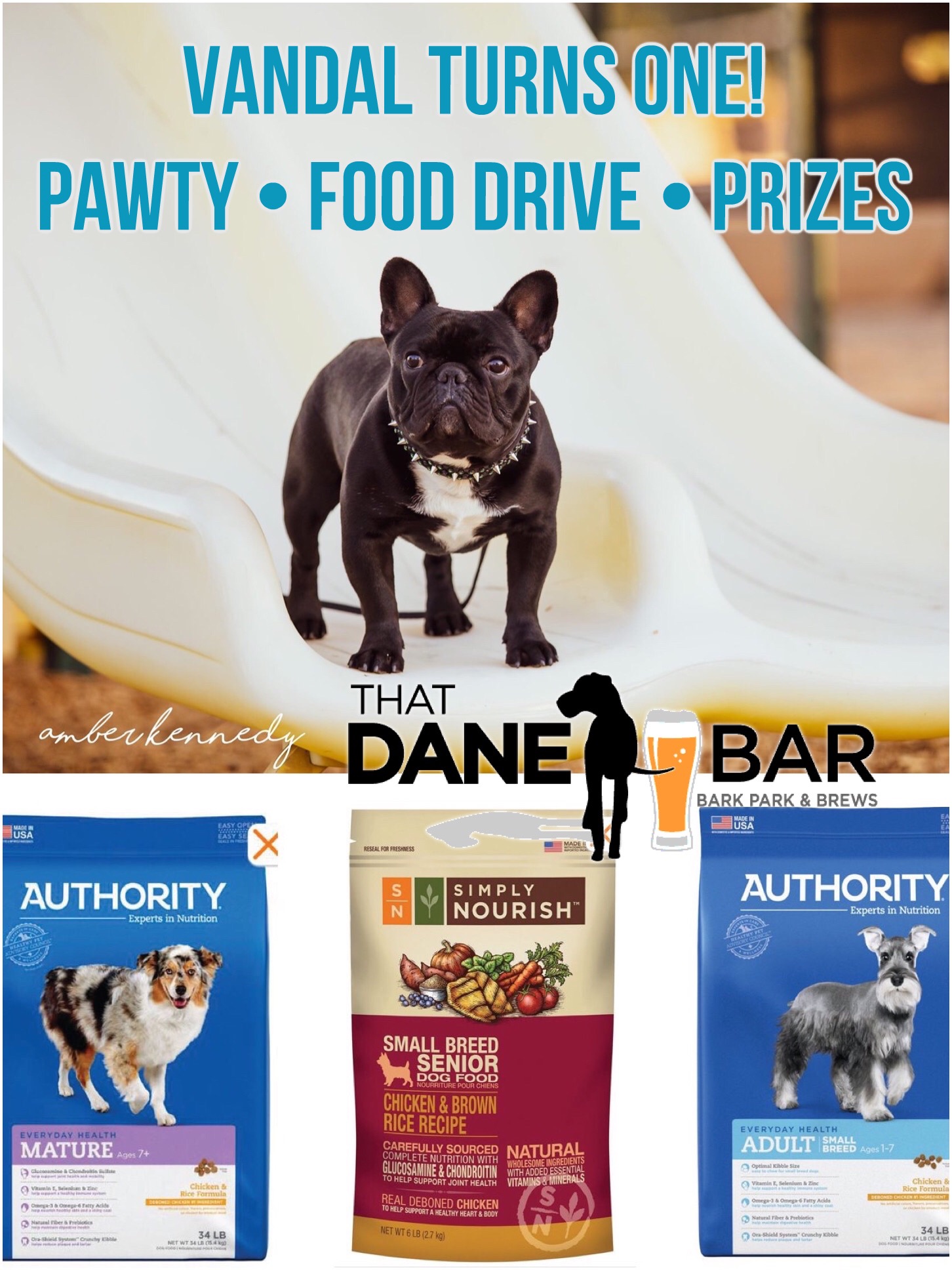 Vandal’s Turning One And Pet Food Drive