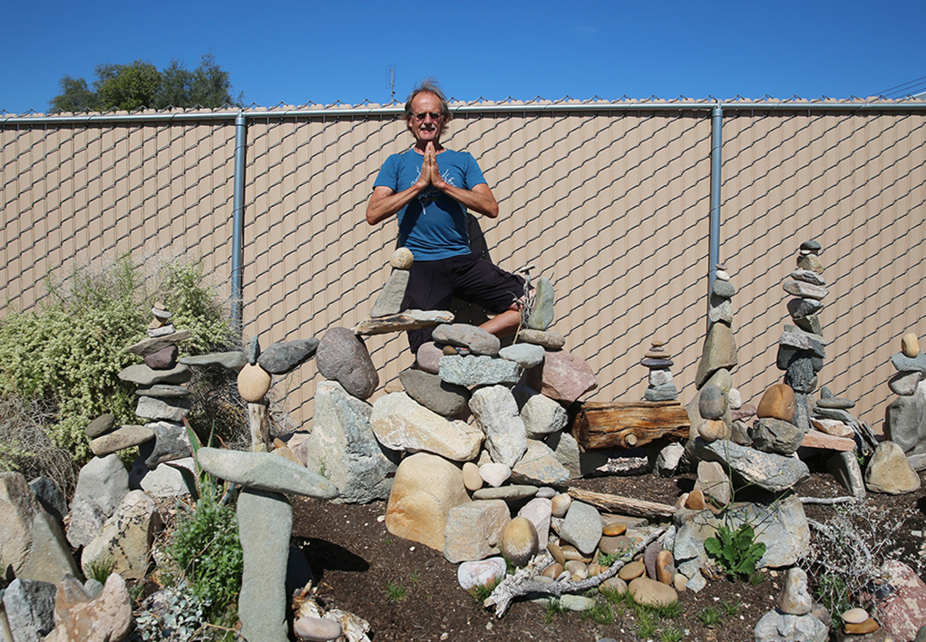 Havasu’s John West Designs Beautiful Rock Garden Along Pima Wash Trail