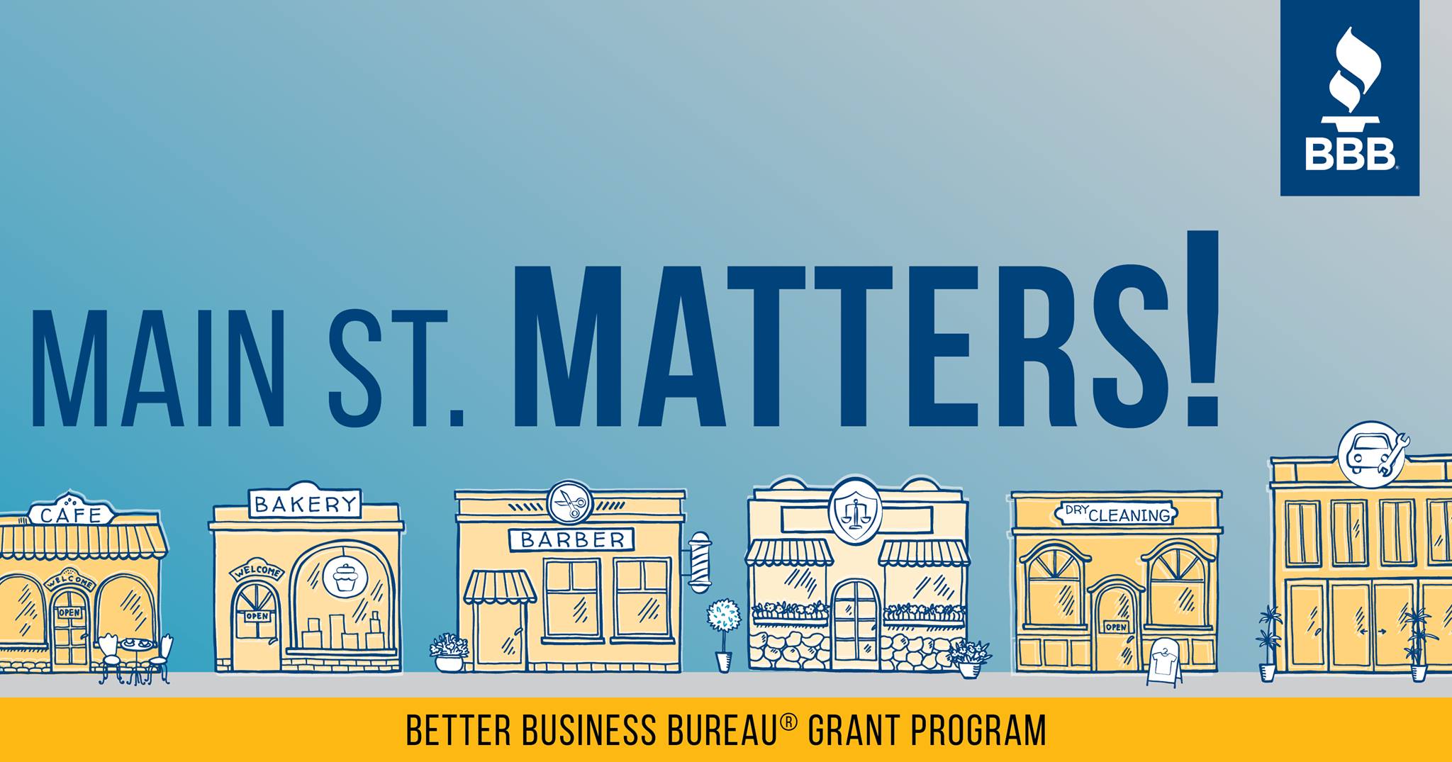 BBB Serving the Pacific Southwest Launches Main St. Matters Grant Program