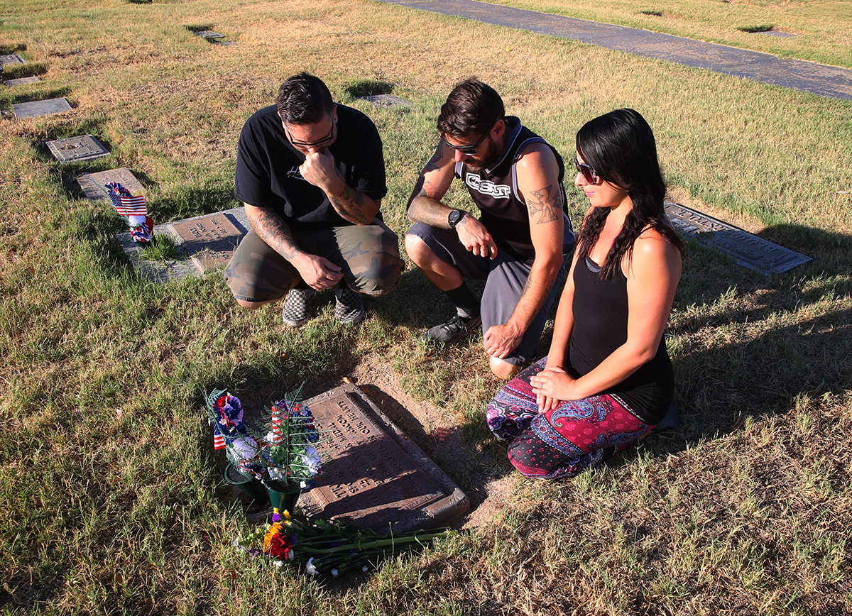 Locals Remember Loved Ones On Memorial Day