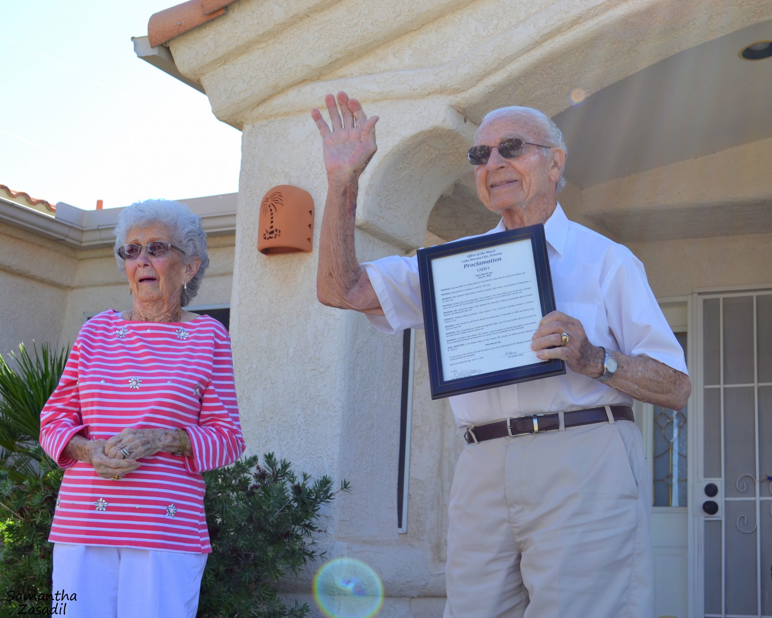 Happy 98th Birthday, Harry Mocnik: Husband, Father And Veteran