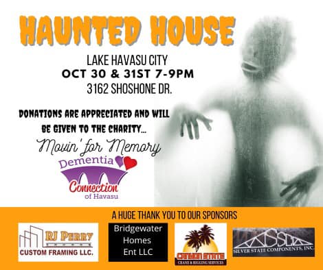 Haunted House Fundraiser for Dementia Connection of Havasu