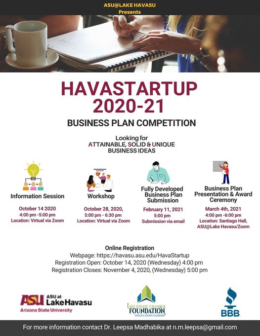 Second Annual HavaStartup Competition Begins And Seeks Unique Business Plans From Competitors