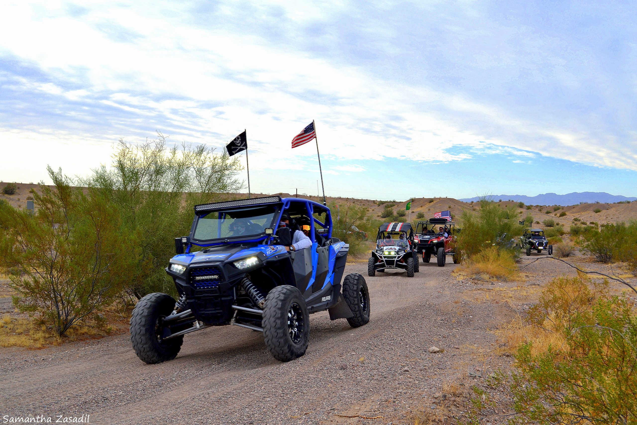 Desert Hills PFFA Raises Funds With Side By Side Poker Run