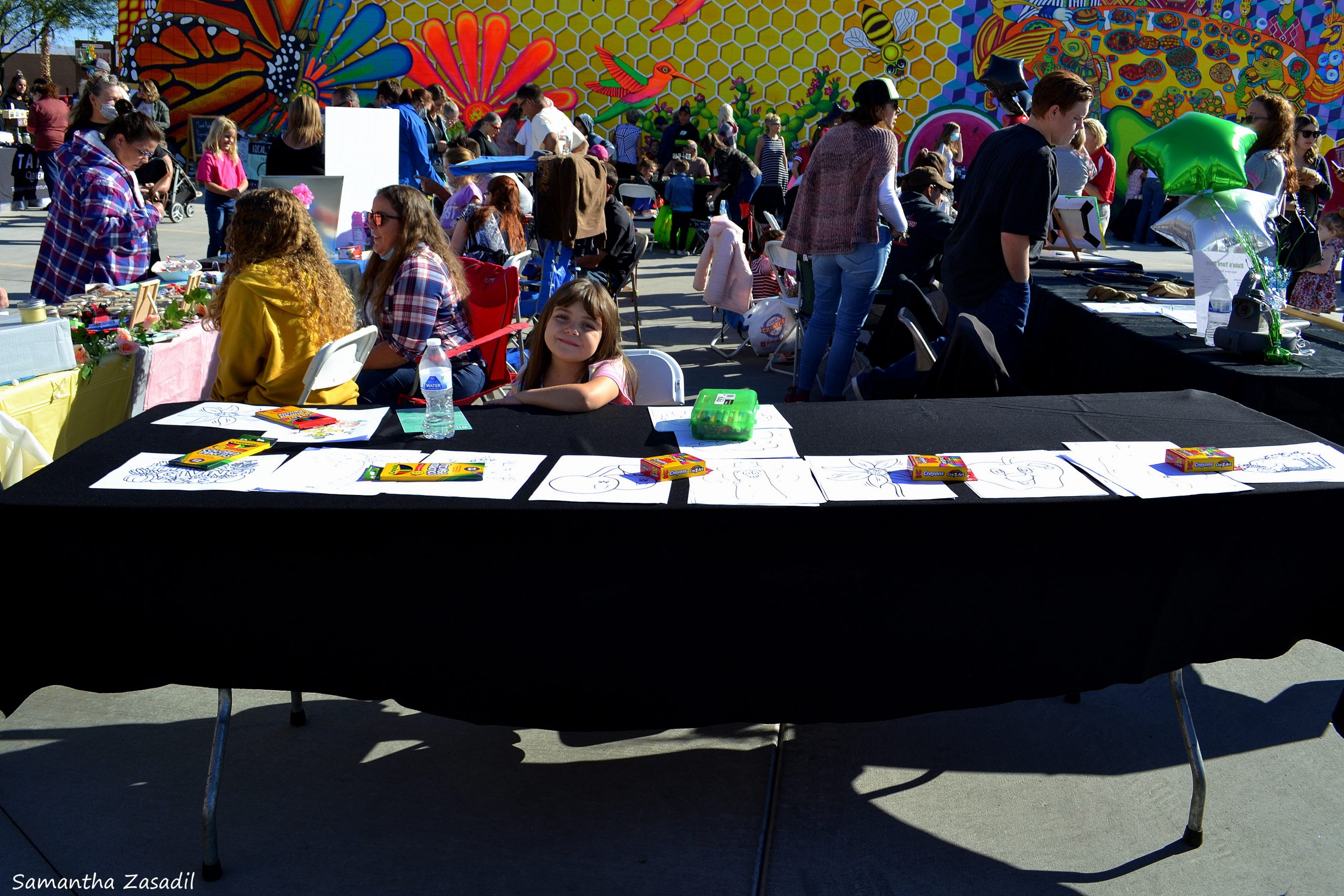 Kids Share Their Creative Talents At Youth Market