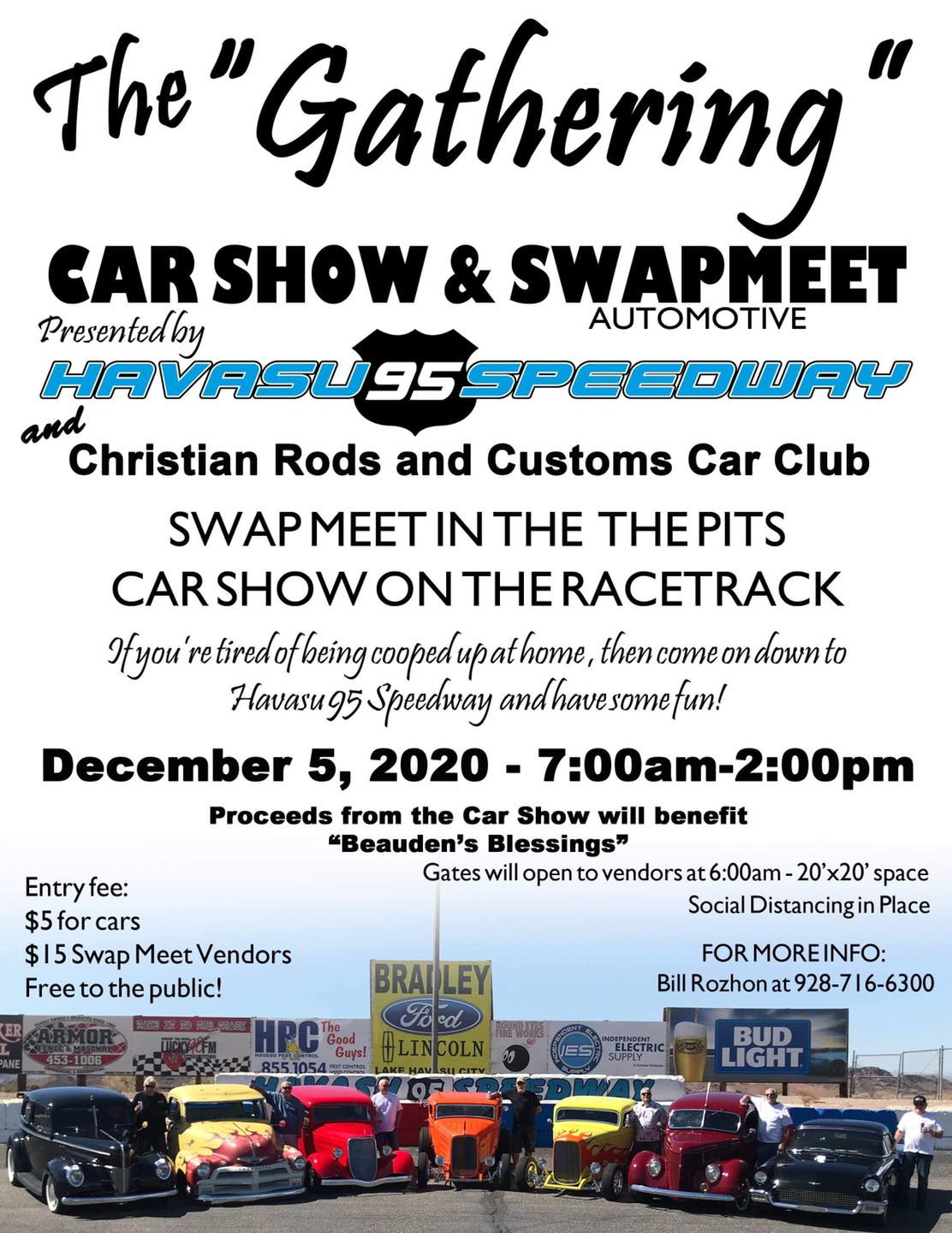 Havasu 95 Speedway Car Show and Swap Meet