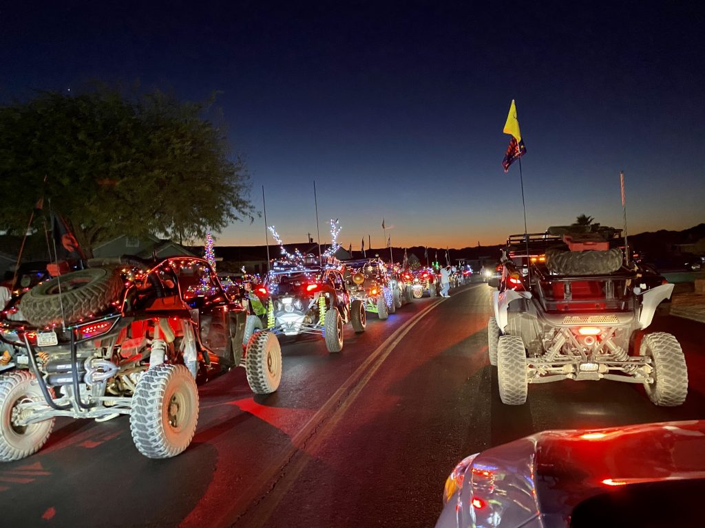 Ride Havasu’s 2nd Annual SxS For Seniors Donates Over 500 Gifts