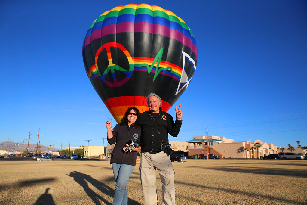 Balloon Enthusiasts Make The Most Of Festival Cancellation