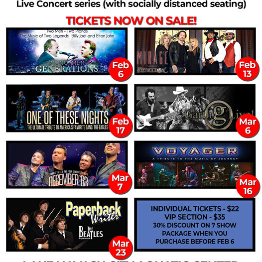 Lake Havasu 2021 Concert Series